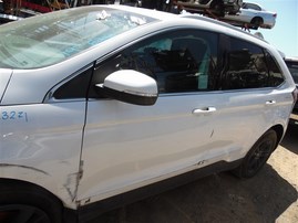 2019 Ford Edge White 2.0L Turbo At 2WD #F23271